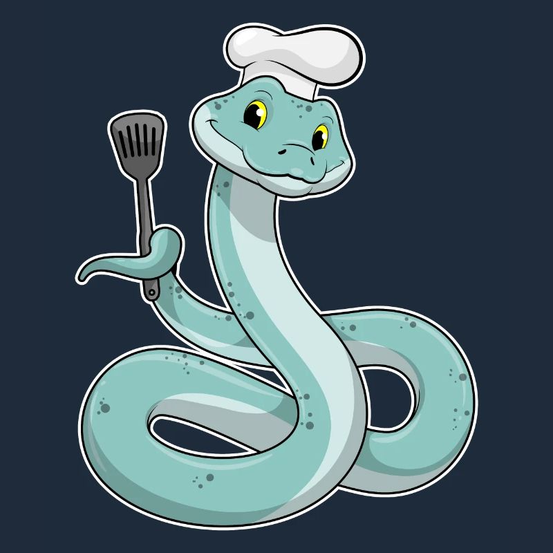 Queue as a chef with a chef's hat