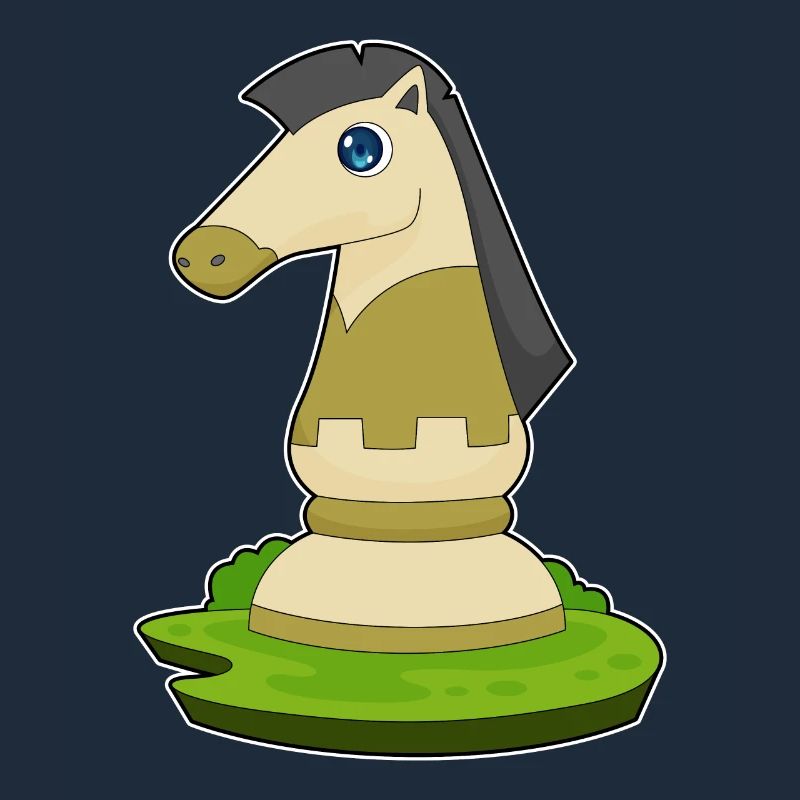 Pièce d’échecs Knight Chess