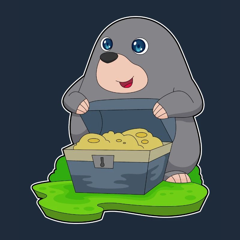 Mole Treasure Chest Gold