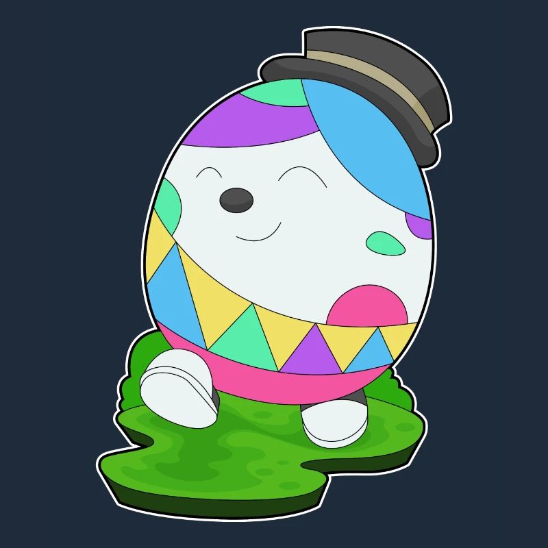 Easter Easter Egg Cylinder