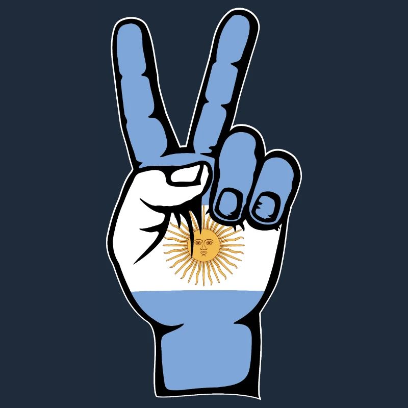 Drapeau argentin, symbole de paix