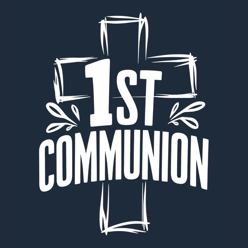 Conception de la croix de première communion