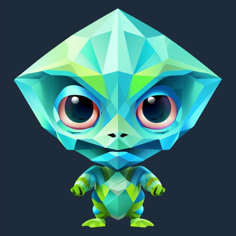 Polygone vert extraterrestre extraterrestre