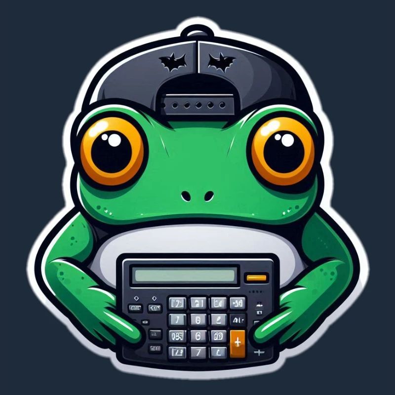 Frog with Calculator