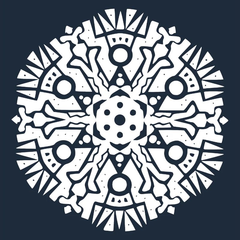 Mandala Maya Pattern