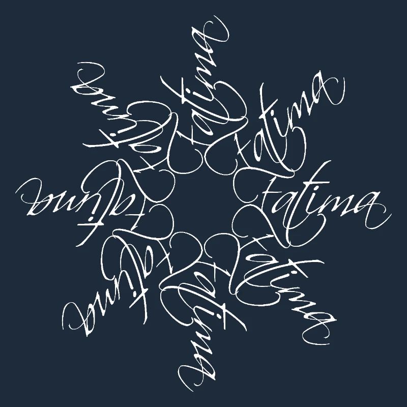 Fatima Name Name Mandala