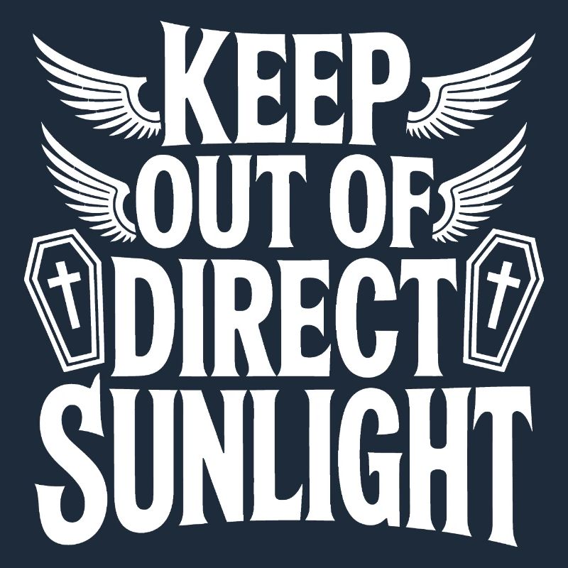Keep out of direct sunlight! Vampire Goth Emo