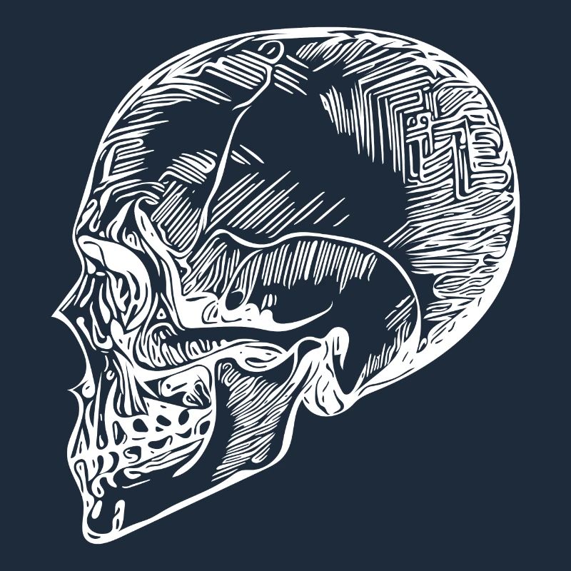 Skull Bone Halloween Skull