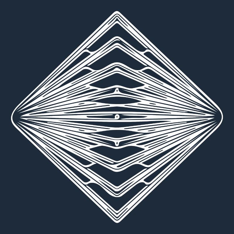 Geometric Vintage Triangle Pattern