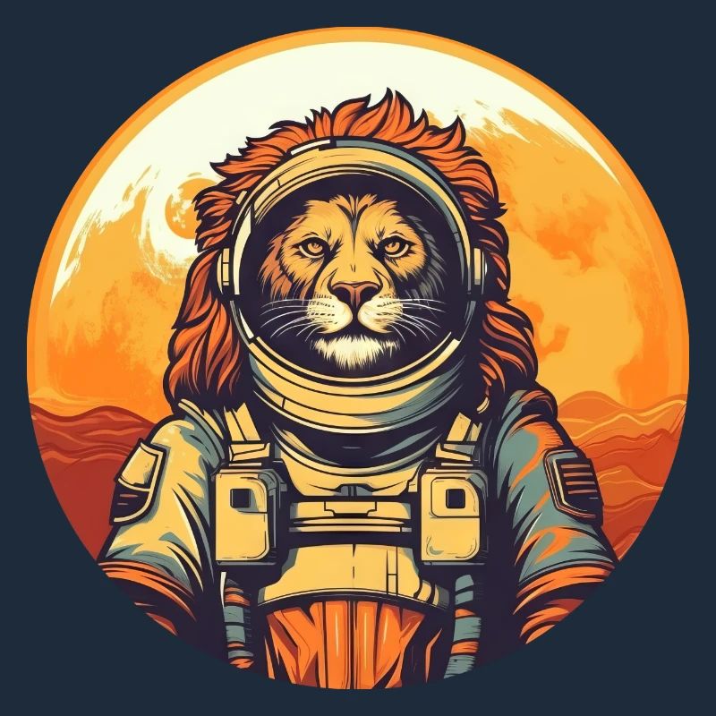Lion in space