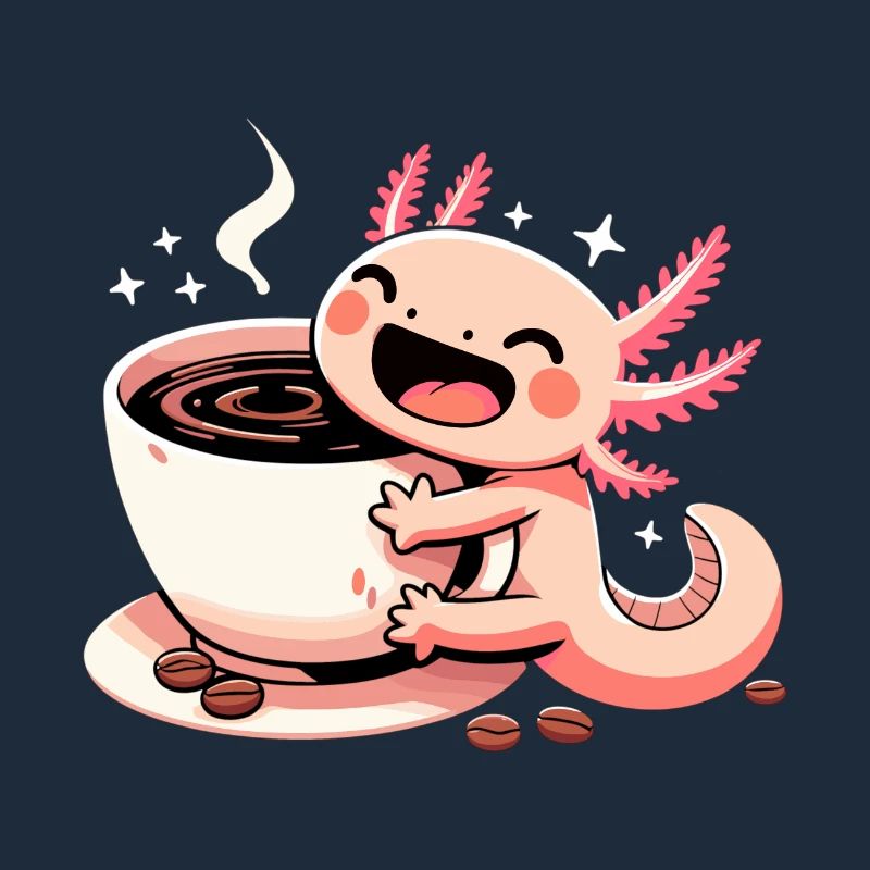 Axolotl Coffee Mug Gift