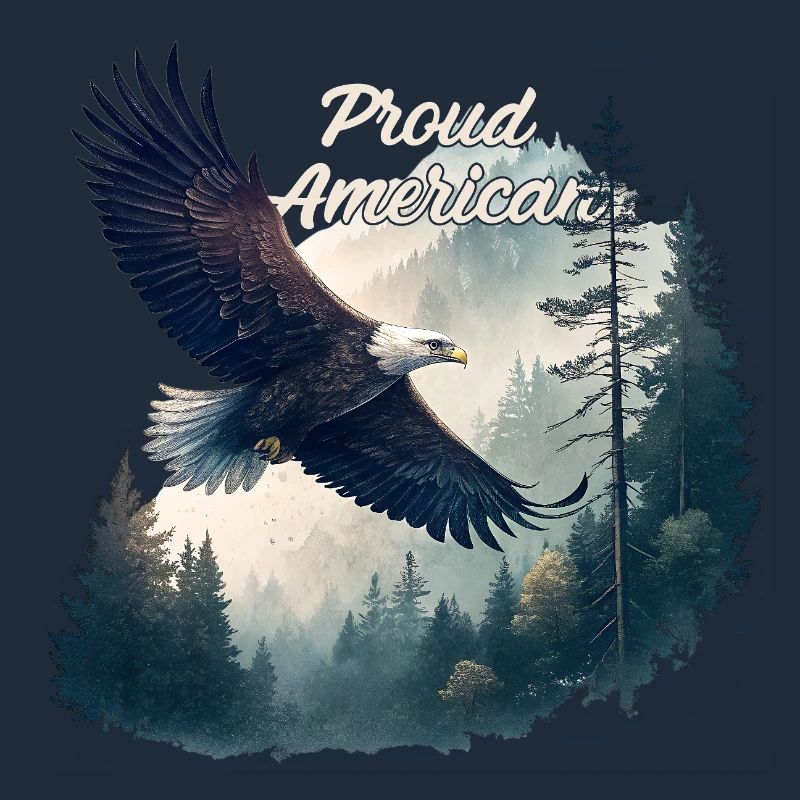 Stolzer Amerikaner