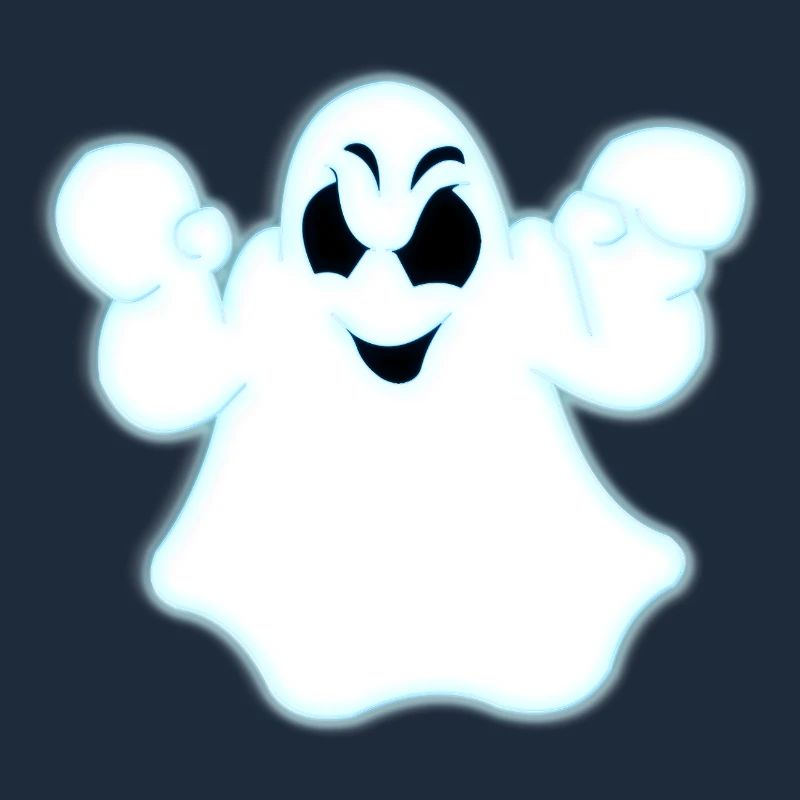 Glowing Halloween Ghost