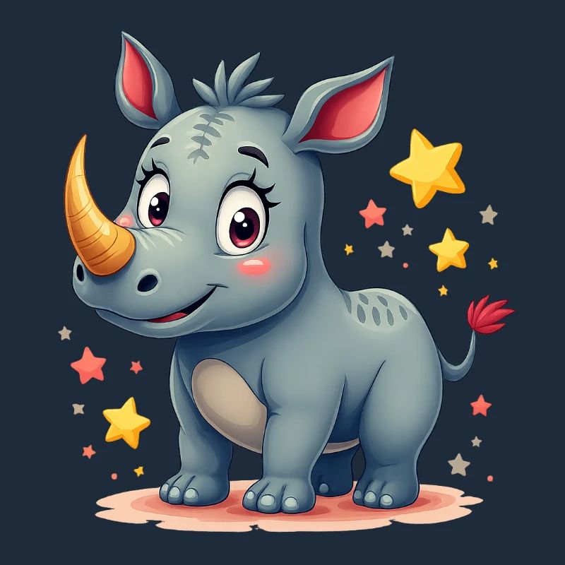 Conception de rhinocéros