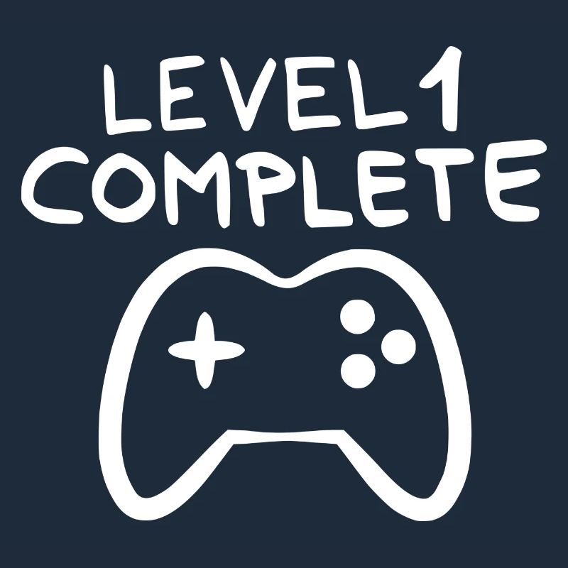 Niveau 1 complet 1 console de jeu anniversaire