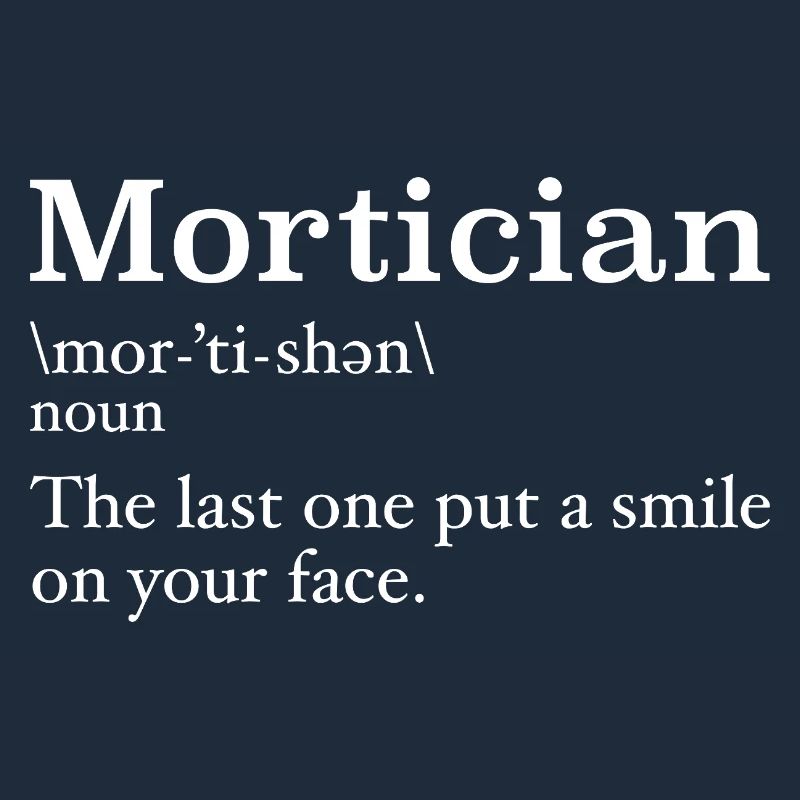 Bestatter Definition Studentin der Leichenkunde