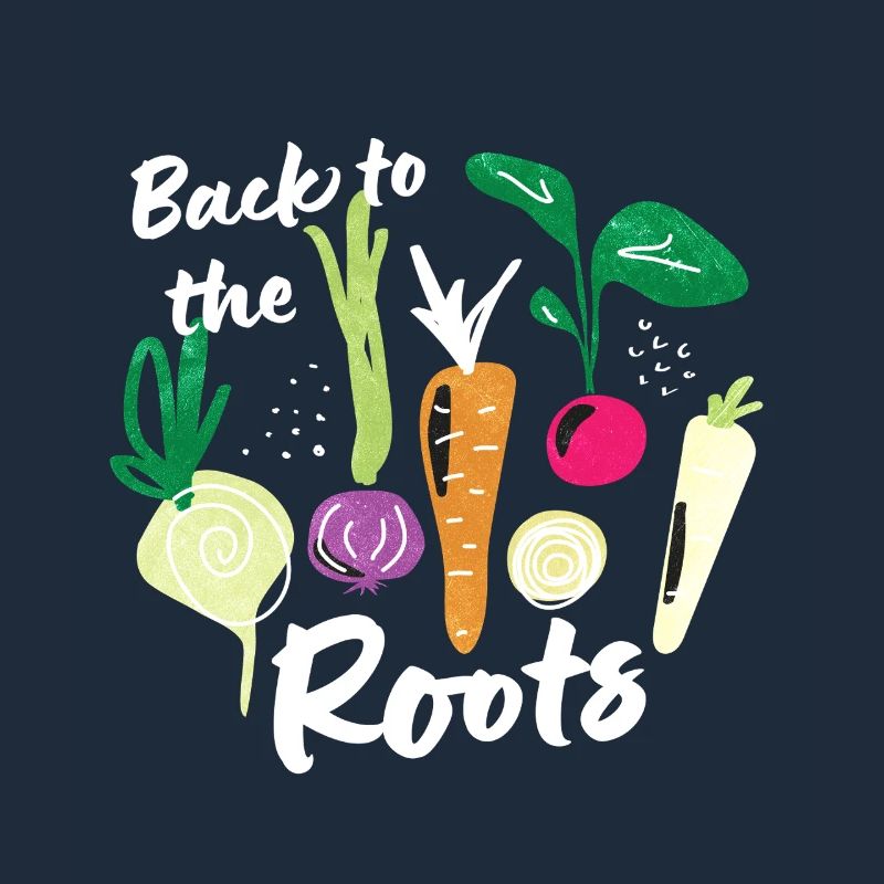 Back to the Roots Variation von Gemüse Vegetarier
