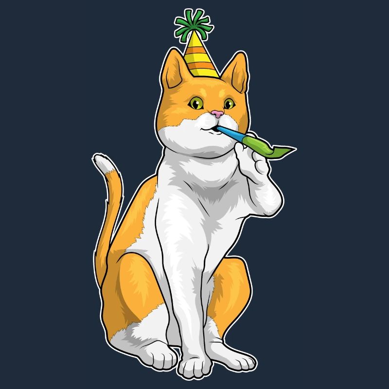 Cat Birthday Horn