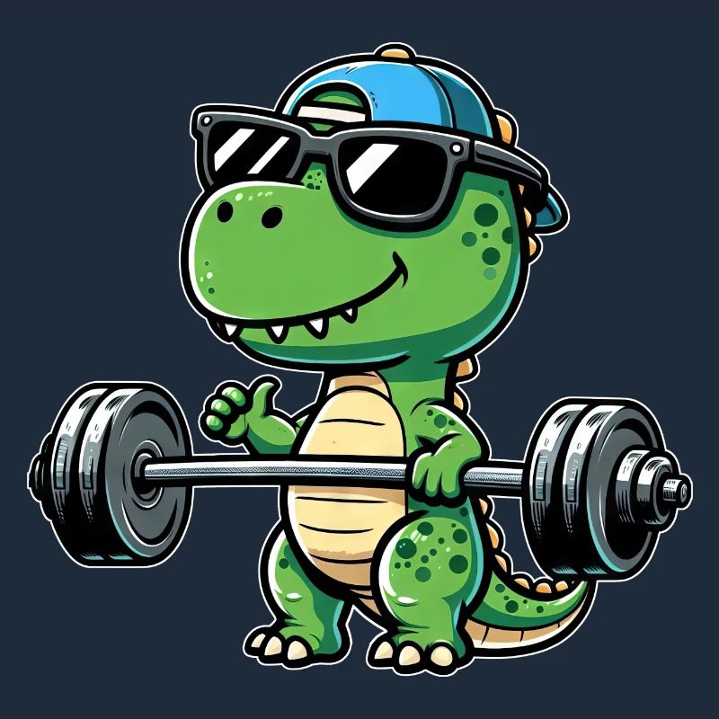 T-Rex Workout : Développé couché dinosaure pour