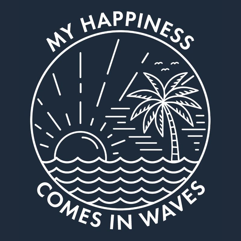 My happiness comes in waves