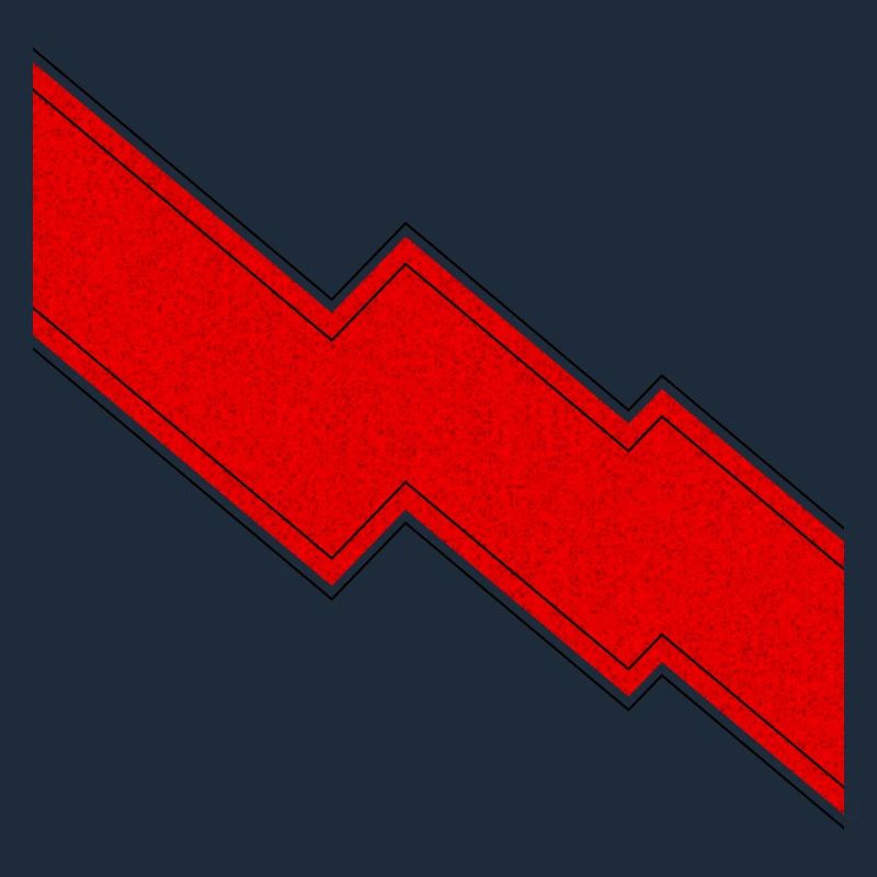 Roter Blitz Zeichen Geschenk
