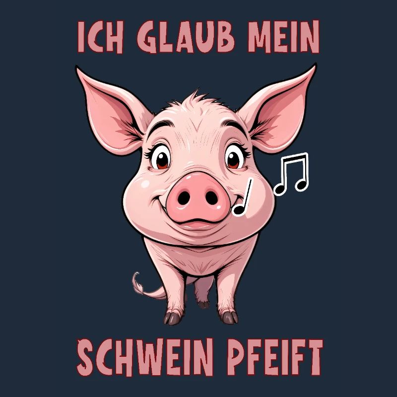 Je pense que mon cochon siffle
