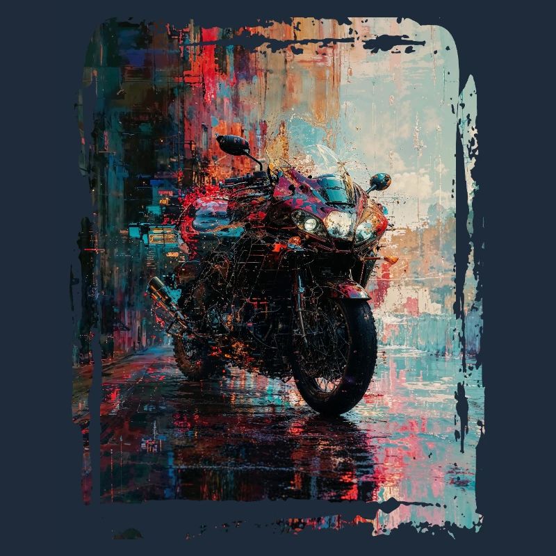 Motorcycle abstract