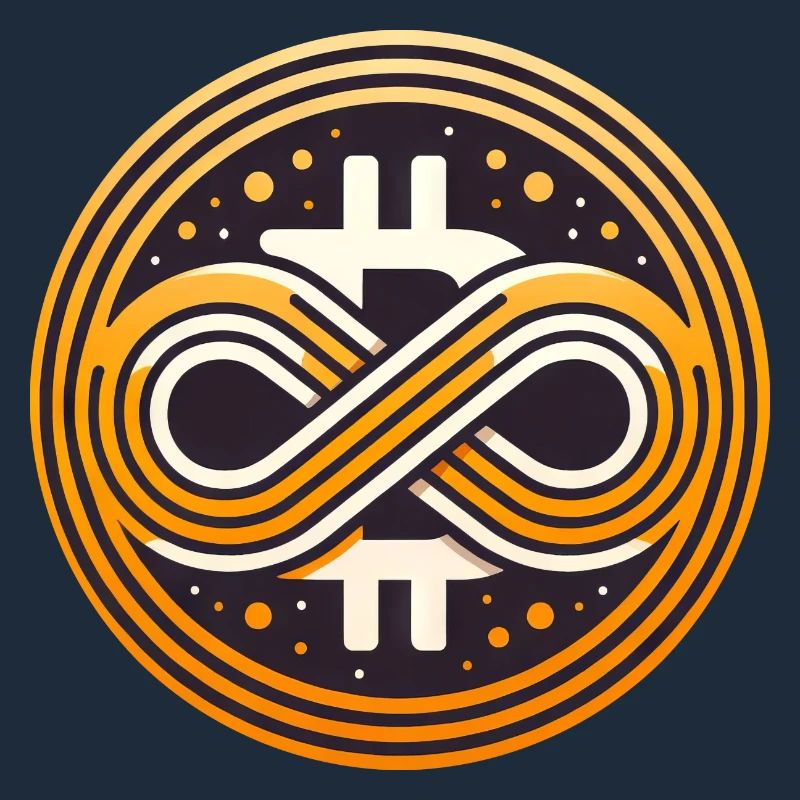 Bitcoin Symbol Infinite Value 21 Million