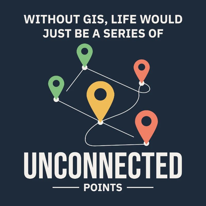 Analyse des données de la carte des points non connectés SIG
