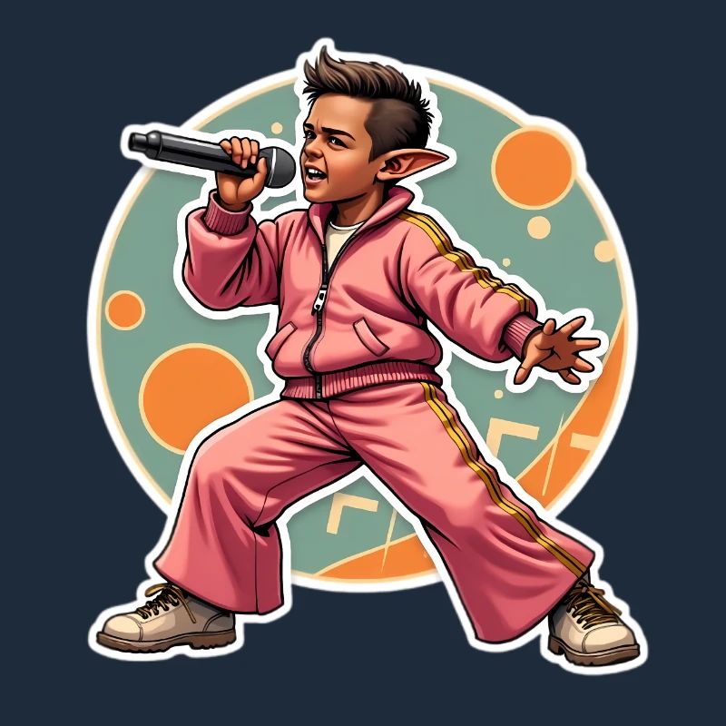 Elf Rapper in Action