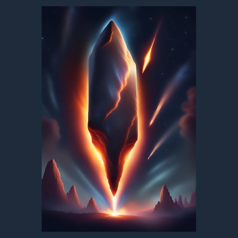 Cool meteorite