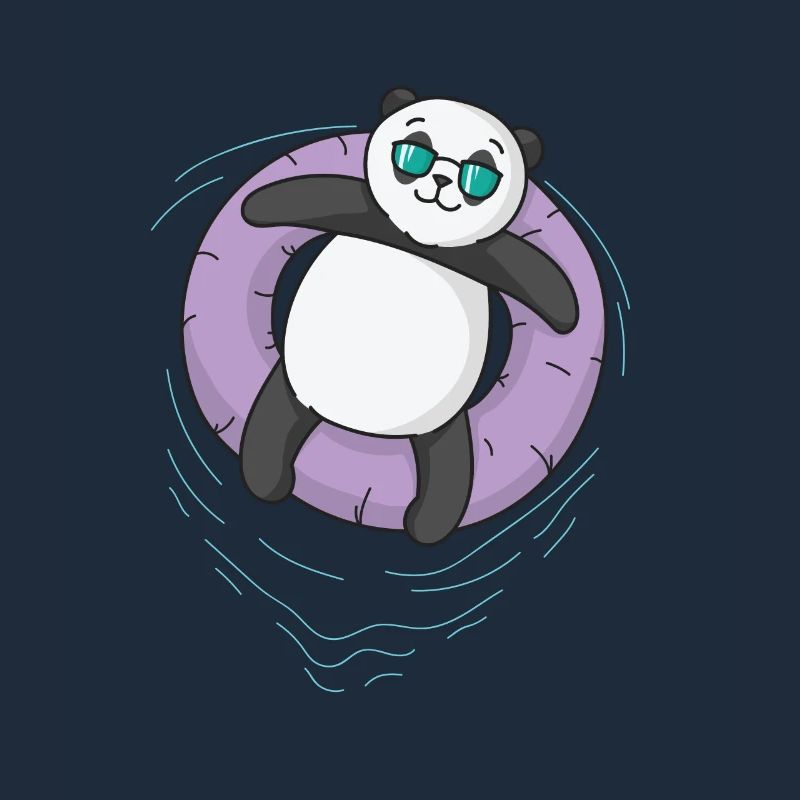 Panda chilling