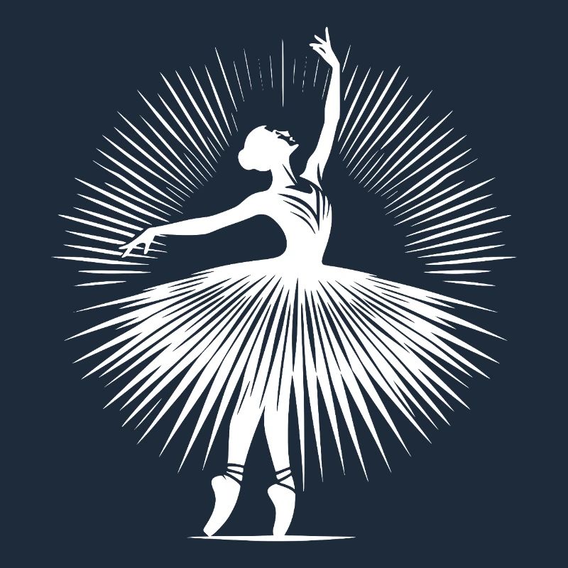 Ballerine gracieuse dans une pose de danse parfaite