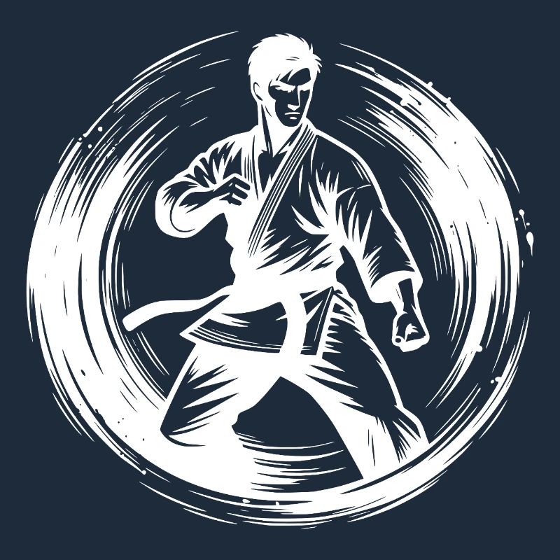 Masterful Karate Power and Control Technique