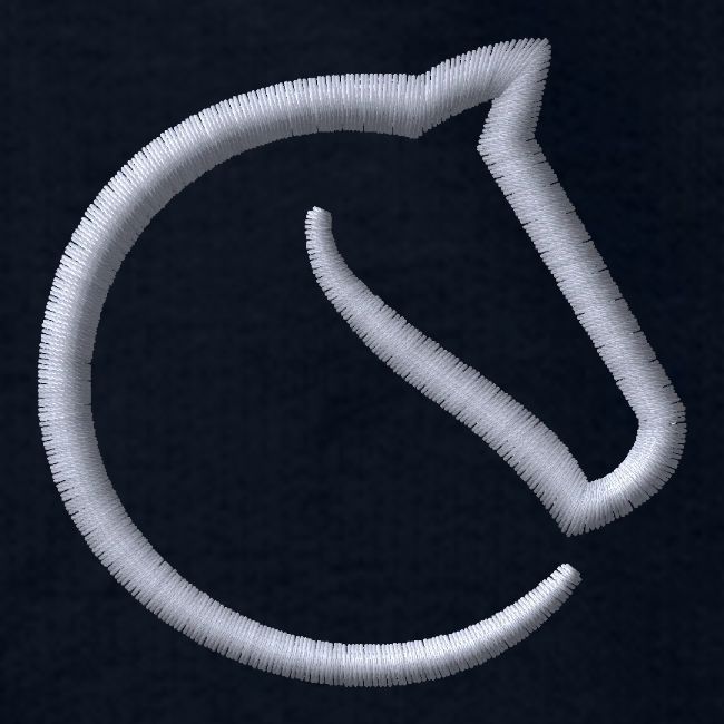 embroidered lichess logo