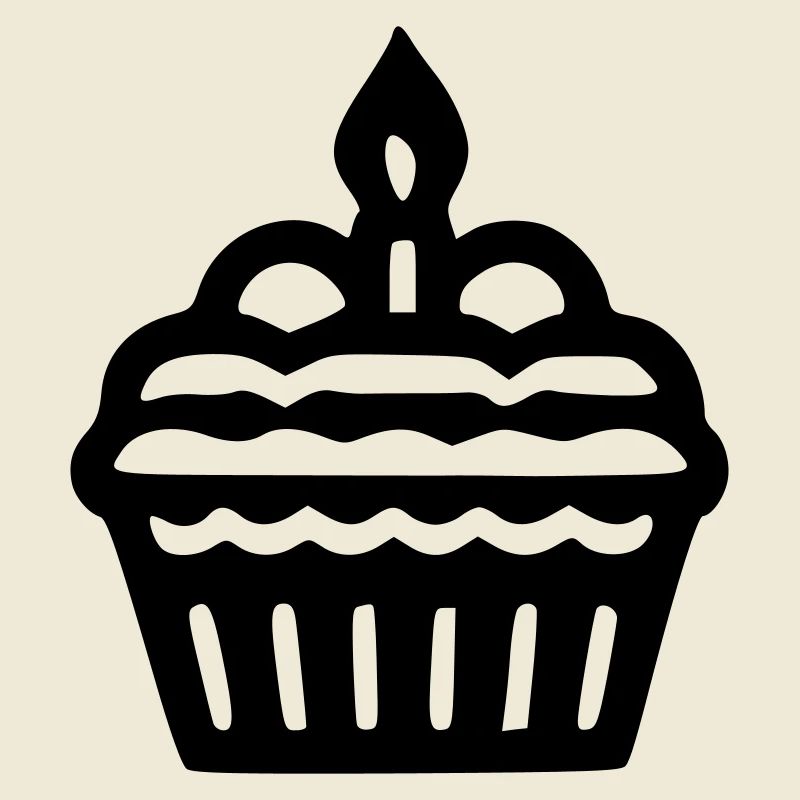 Birthday cupcake