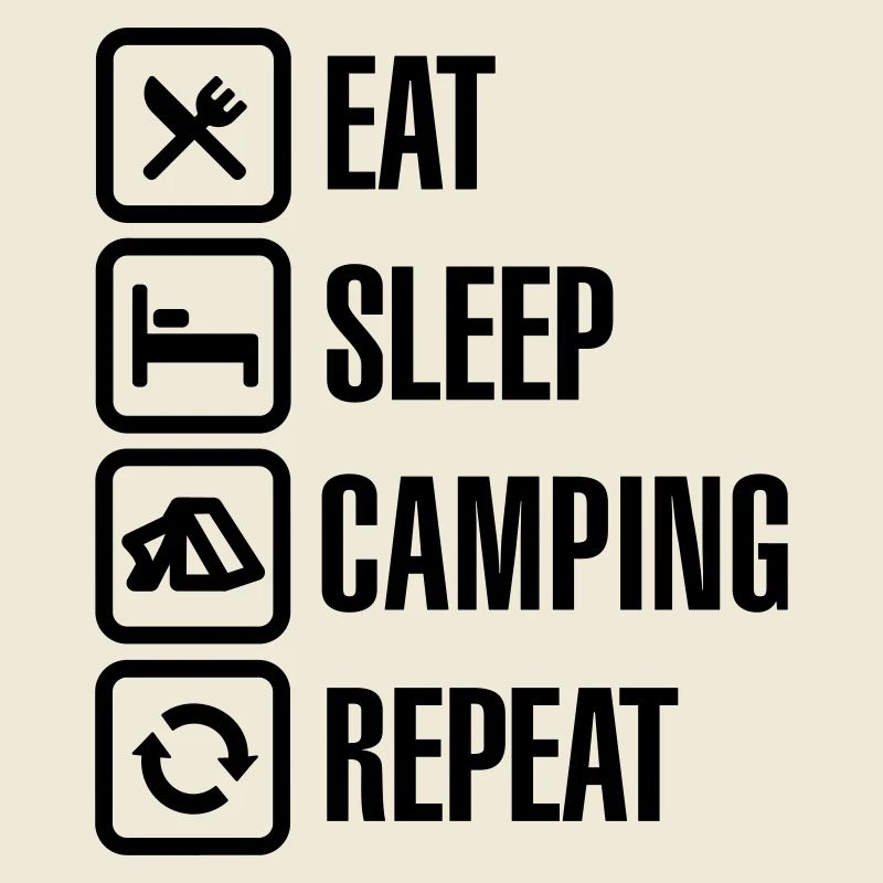 Eat Sleep Camping Repeat