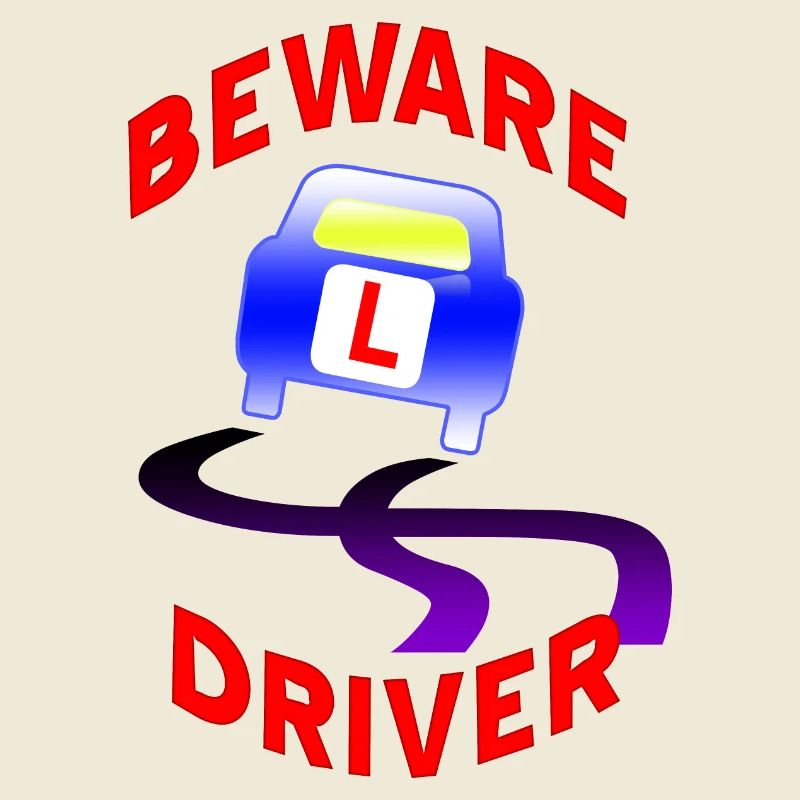 Beware Driver Car Graphic