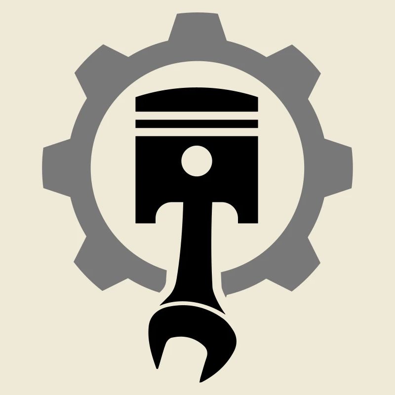 Engine, piston, gear
