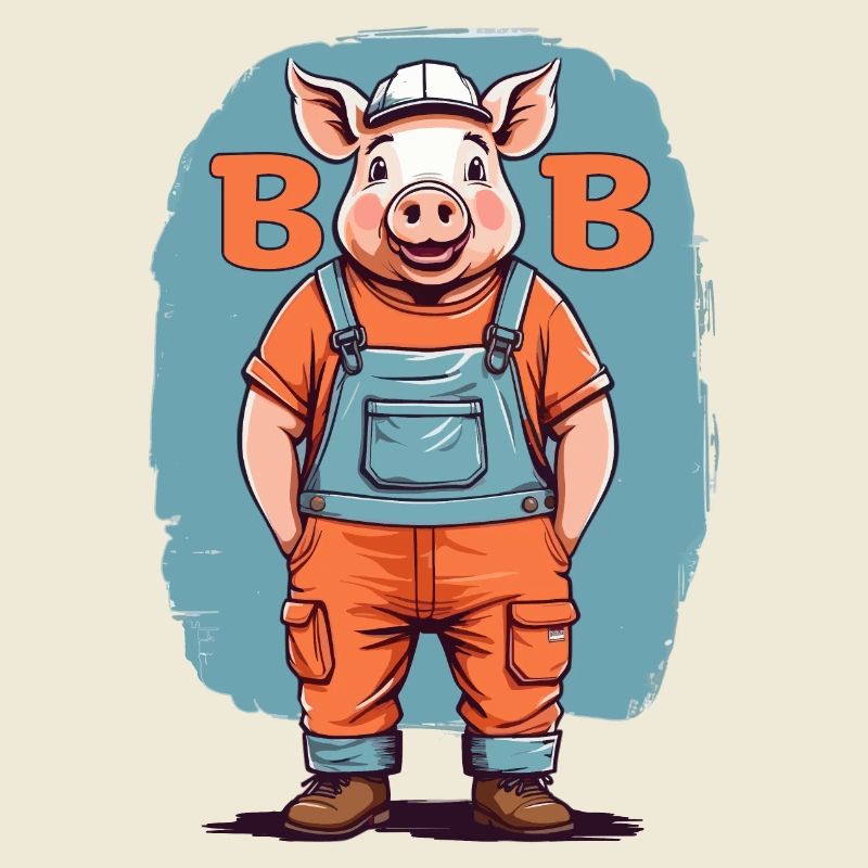 Bob le cochon de construction