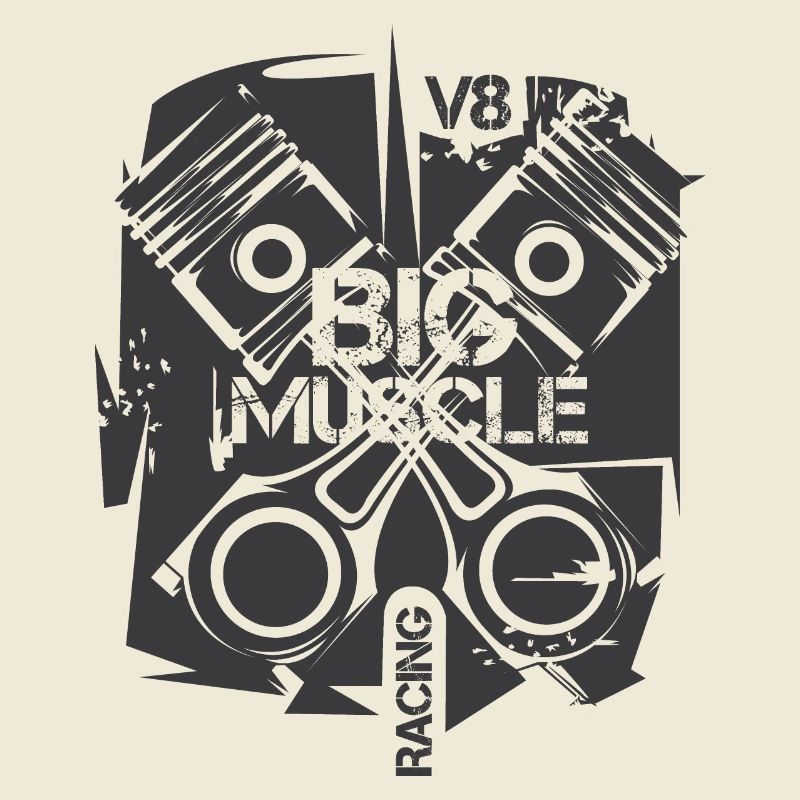 v8 pattern abstract car musclecars piston engine