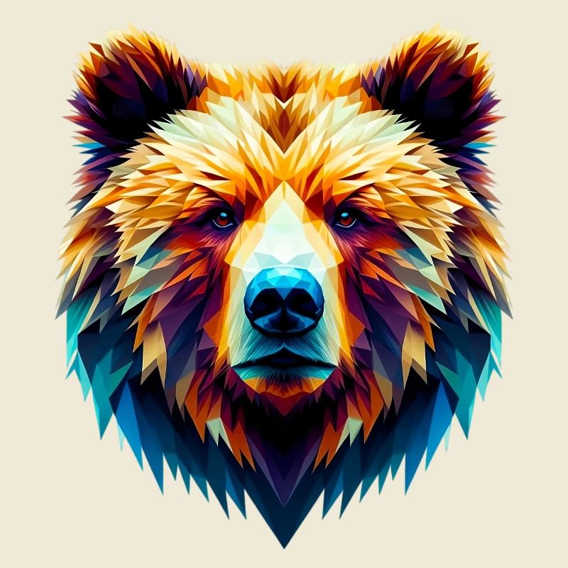 Polygonal Bear