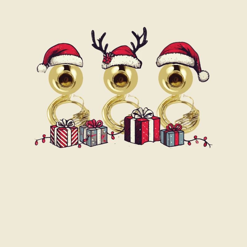 Sousaphone Christmas Orchestra Brass Band