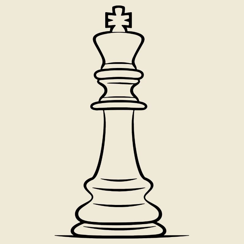 Dessin de pièces d’échecs
