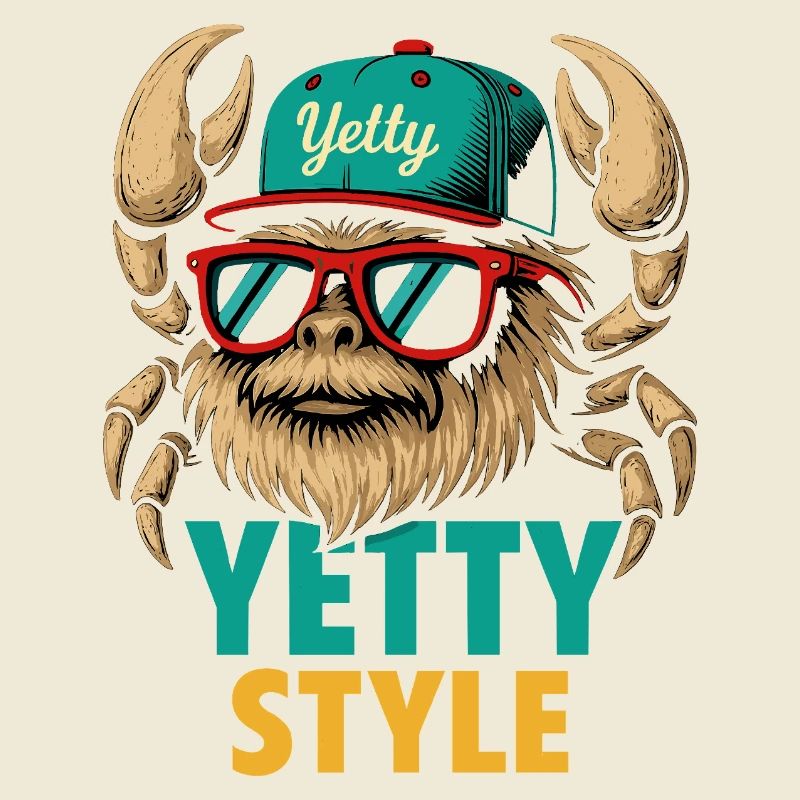 Yetty Style Yeti Graphic