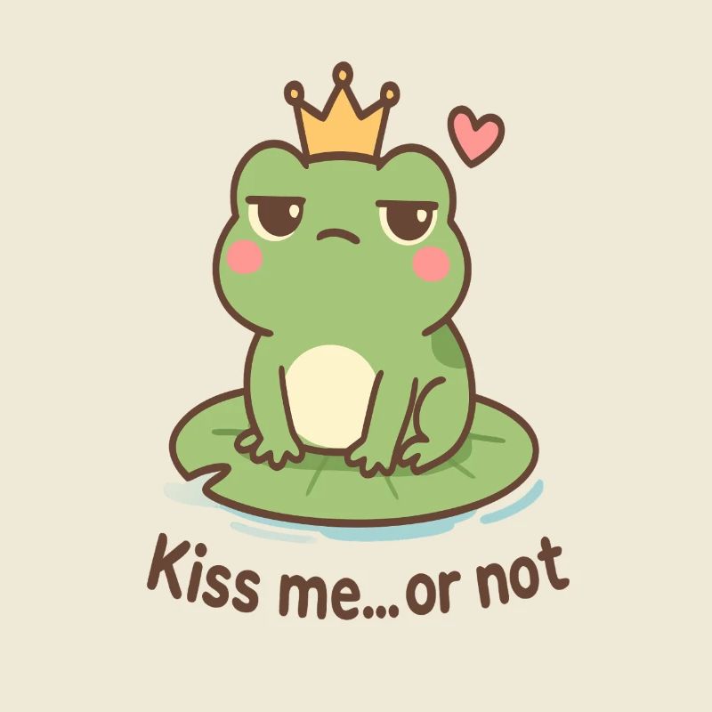 Kussfrosch König – Küss mich oder nicht