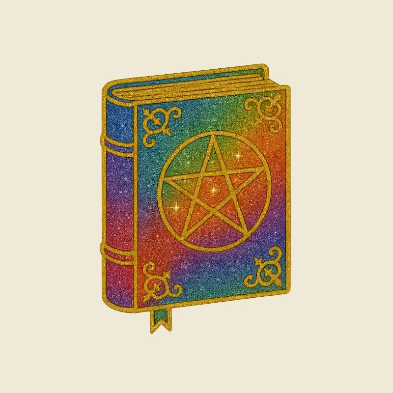 Hexenbuch | Sternenbuch mit Pentagramm