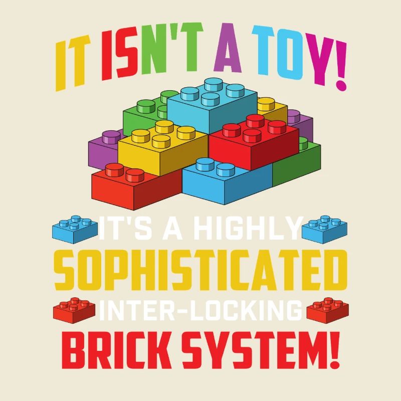 Sophisticated Interlocking Brick System Humor