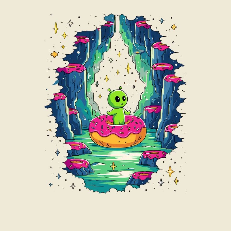 Alien Donut Cave