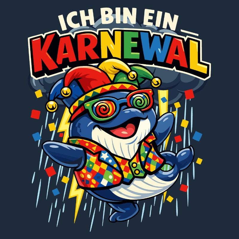 Karneval Ich Bin Ein Karnewal Wal